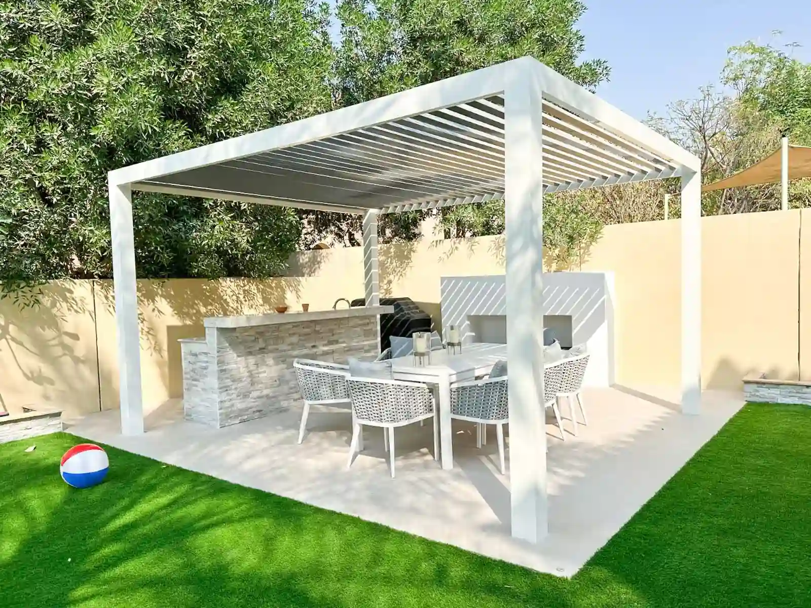 garden pergola by Amjad