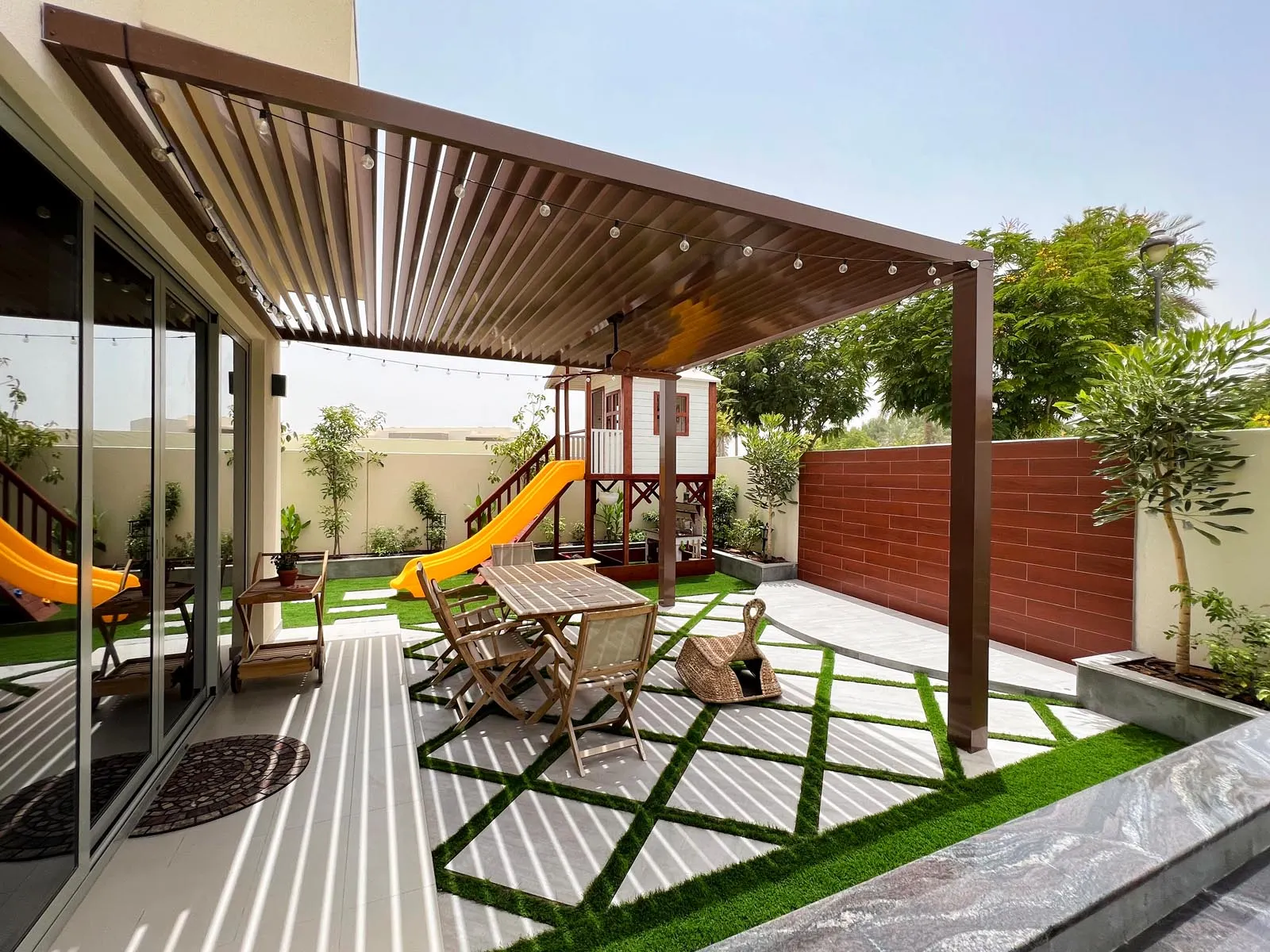 Wooden Pergola by Amjad Canopy